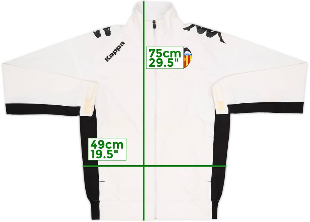 2010-11 Valencia Kappa Track Jacket - 7/10 - (S)