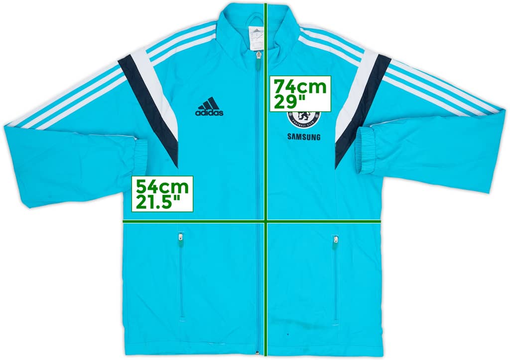 2014-15 Chelsea adidas Track Jacket - 6/10 - (M)