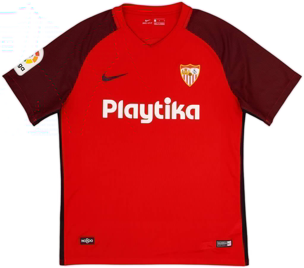 2018-19 Sevilla Away Shirt - 10/10 - (L)