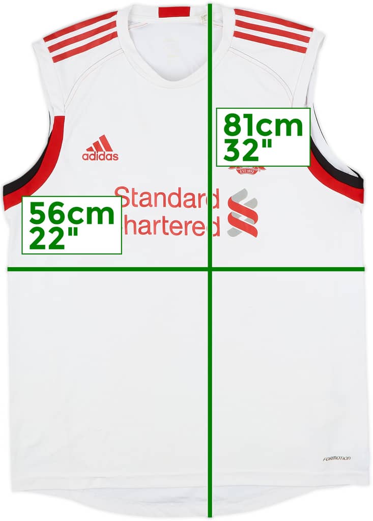 2010-11 Liverpool Formotion Training Vest - 6/10 - (M)