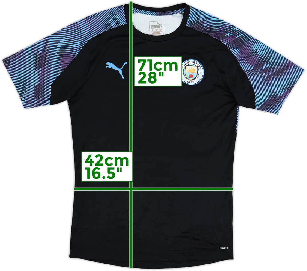 2019-20 Manchester City Puma Training Shirt - 6/10 - (S)