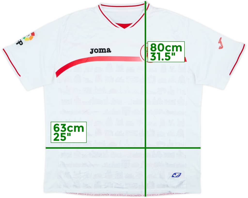 Camiseta de local del Sevilla 2010-11 - 5/10 - (XXL)