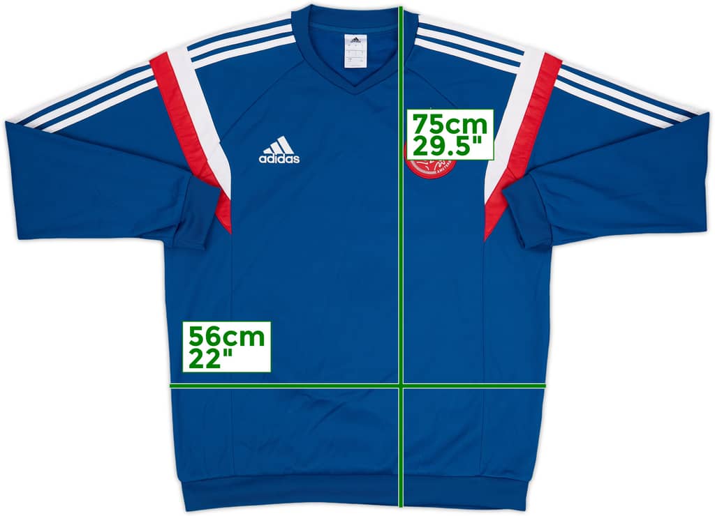 2014-15 Ajax adidas Sweat Top - 6/10 - (L)