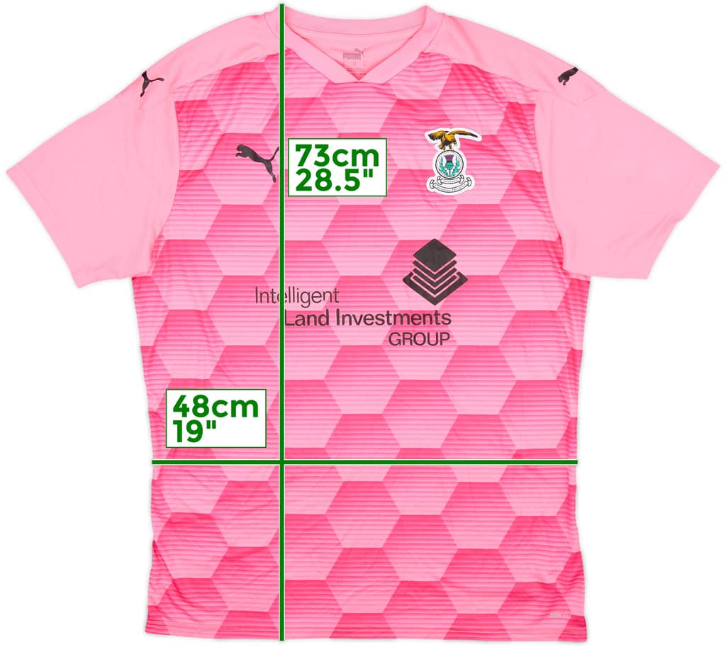 2020-21 Inverness Caledonian Thistle Away Shirt - 7/10 - (XL)
