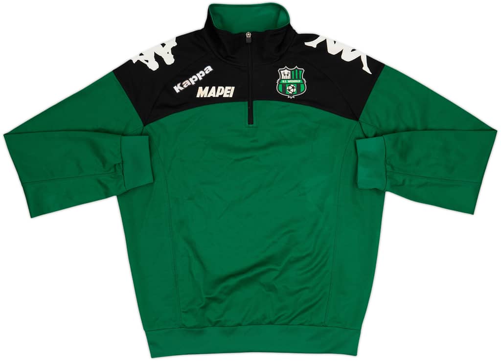 2016-17 Sassuolo Kappa 1/4 Zip Training Top - 6/10 - (L)