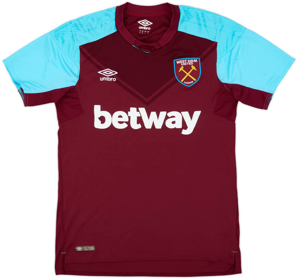 2017-18 West Ham Home Shirt - 5/10 - (M)