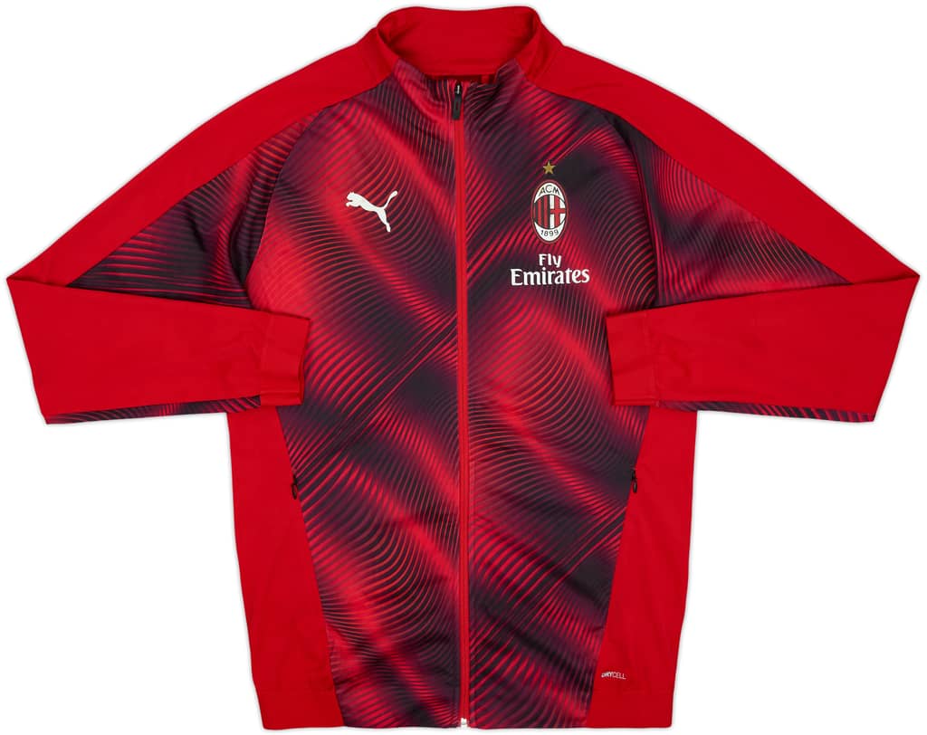 2019-20 AC Milan Puma Track Jacket - 6/10 - (M)