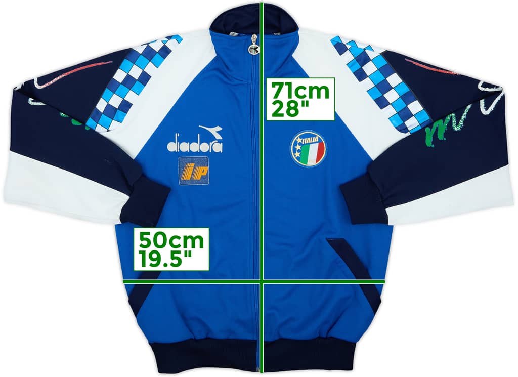 1990 Italy Diadora Track Jacket - 8/10 - (M)