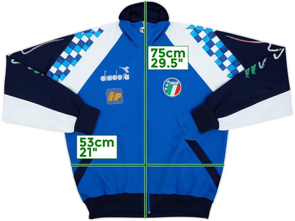 1990 Italy Diadora Track Jacket - 7/10 - (L)