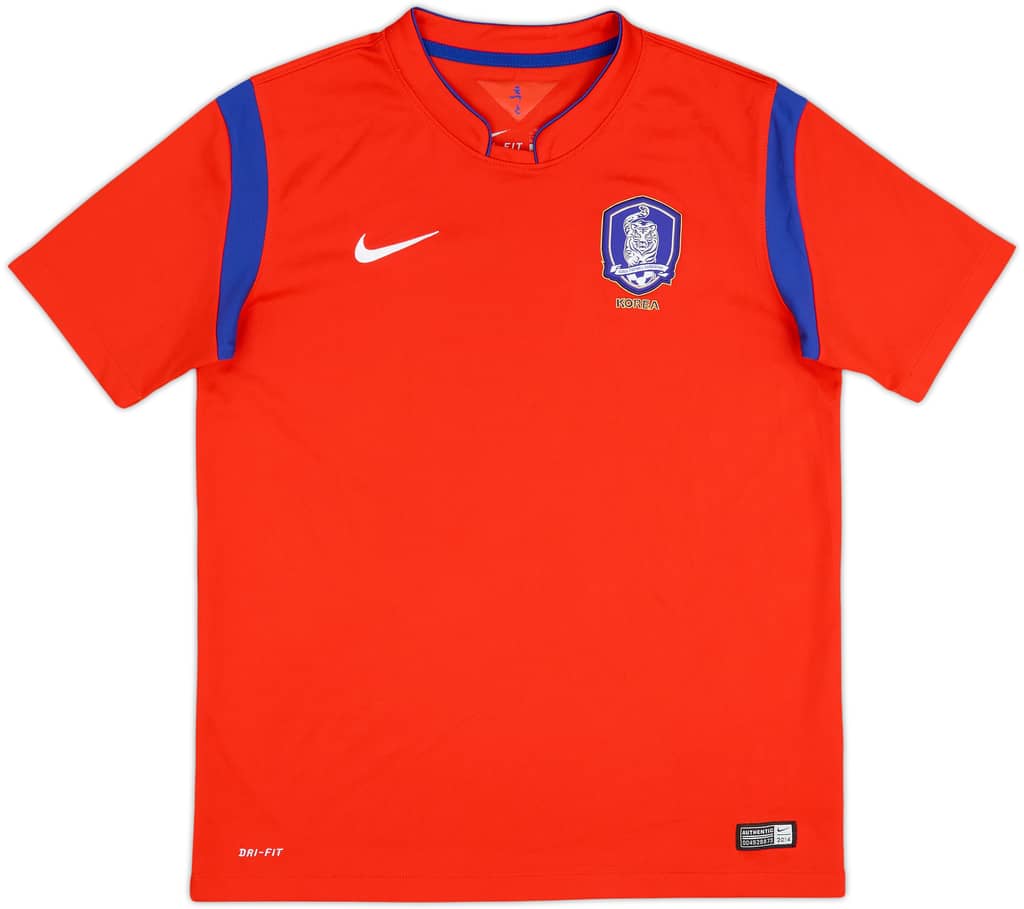 2014-15 South Korea Home Shirt - 9/10 - (XL.Boys)