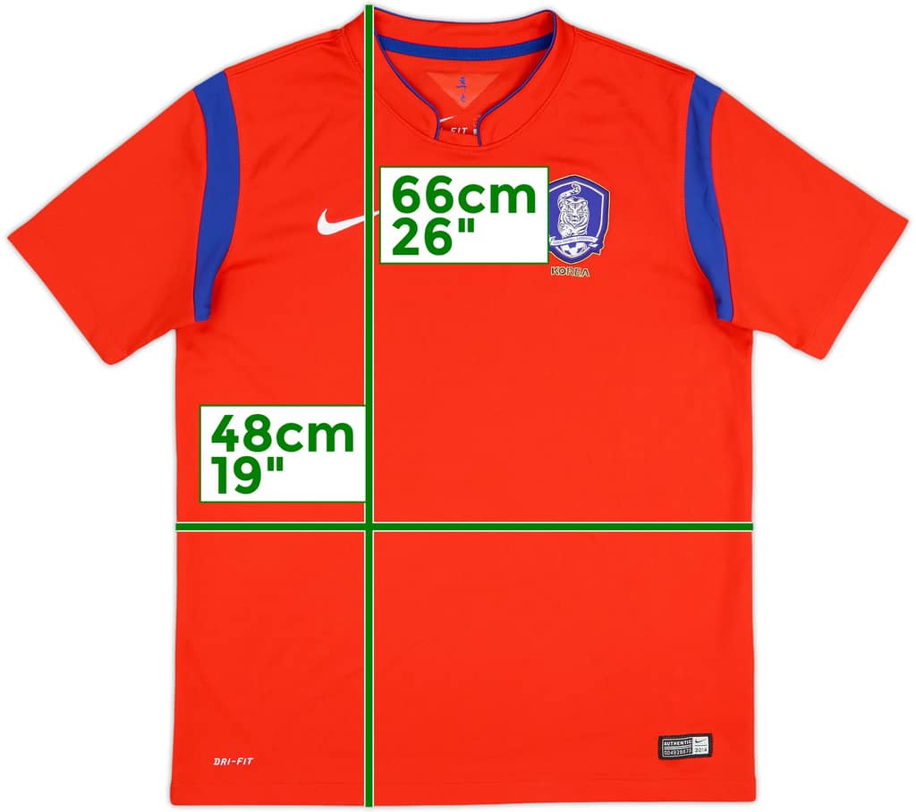 2014-15 South Korea Home Shirt - 9/10 - (XL.Boys)