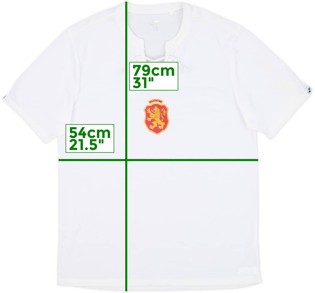 2018-19 Bulgaria Joma Retro Home Shirt - 9/10 - (XL)