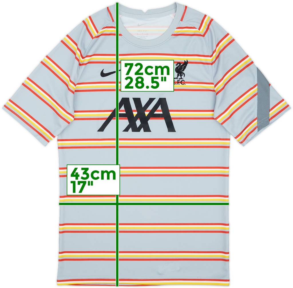 2021-22 Liverpool Nike Training Shirt - 5/10 - (S)