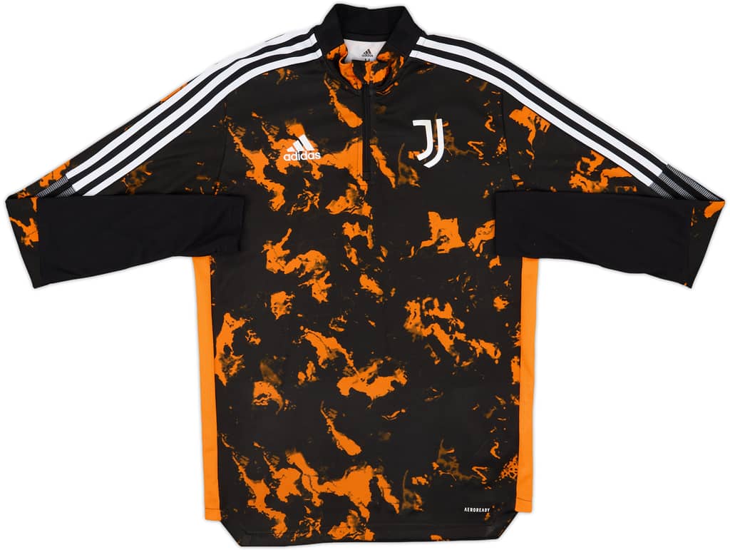 2020-21 Juventus adidas 1/4 Zip Drill Top - 9/10 - (M)