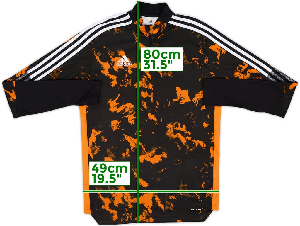 2020-21 Juventus adidas 1/4 Zip Drill Top - 9/10 - (M)