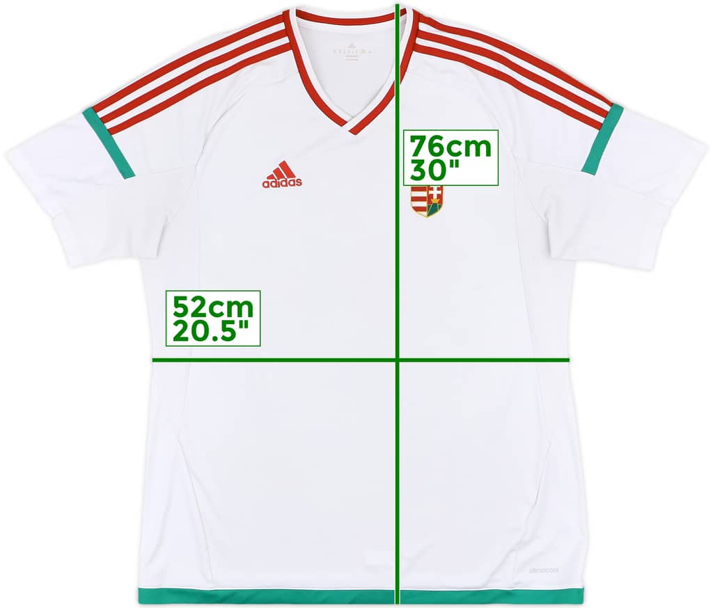 2016-18 Hungary Away Shirt - 6/10 - (XL)