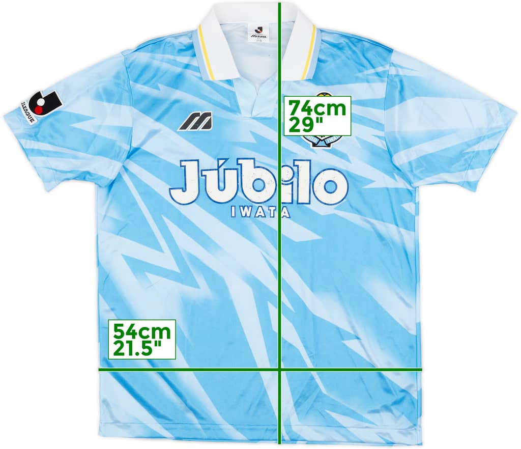 1994-95 Jubilo Iwata Home Shirt - 6/10 - (L)