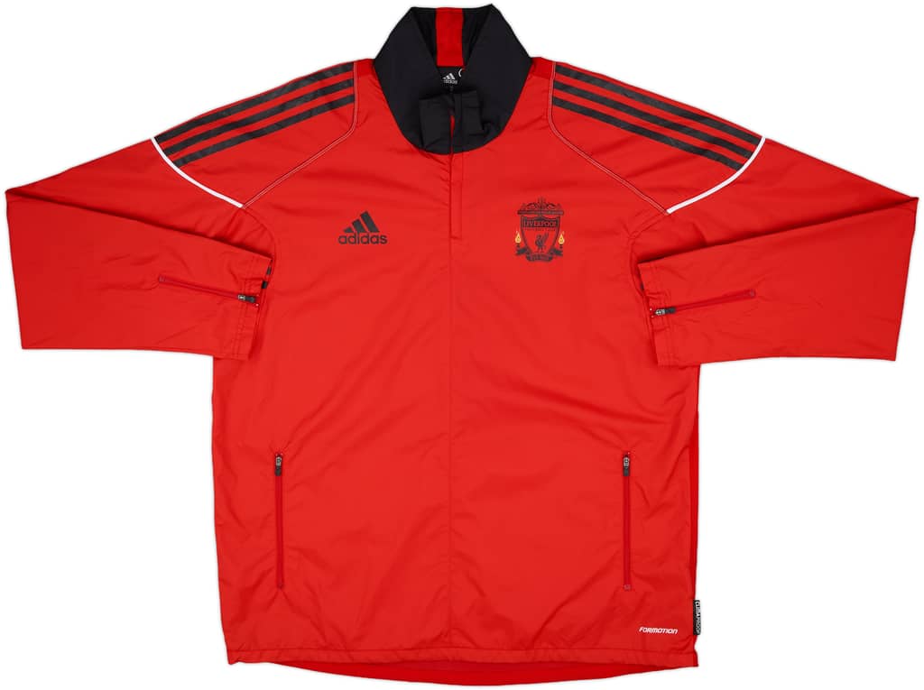 2010-11 Liverpool adidas Track Jacket - 8/10 - (L/XL)