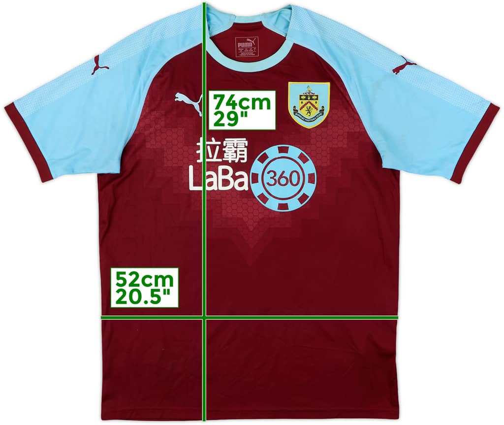 2018-19 Burnley Home Shirt - 5/10 - (L)