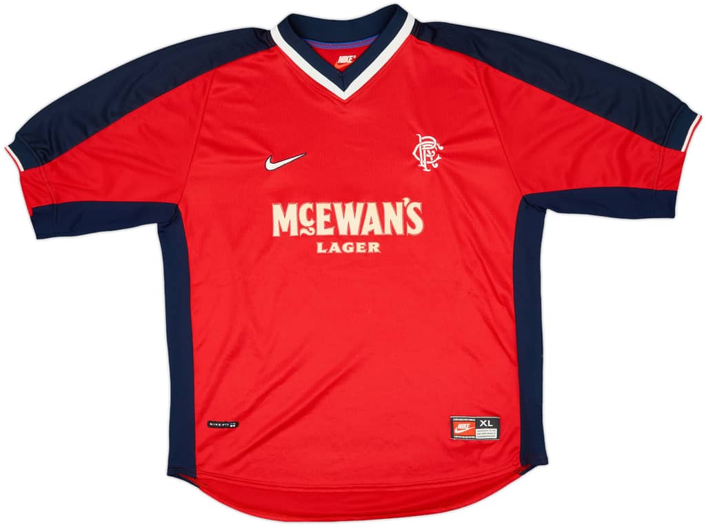 1998-99 Rangers Away Shirt - 9/10 - (XL)
