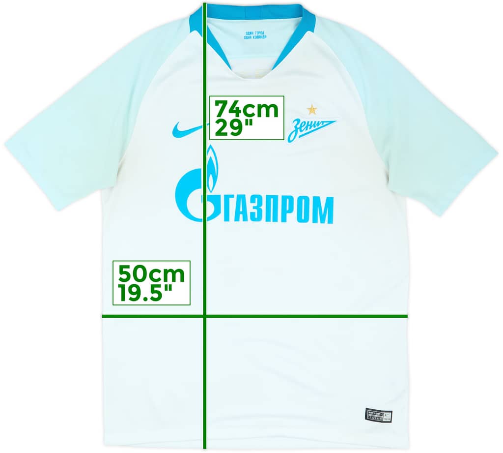 2018-19 Zeni St. Petersburg Away Shirt - 7/10 - (M)