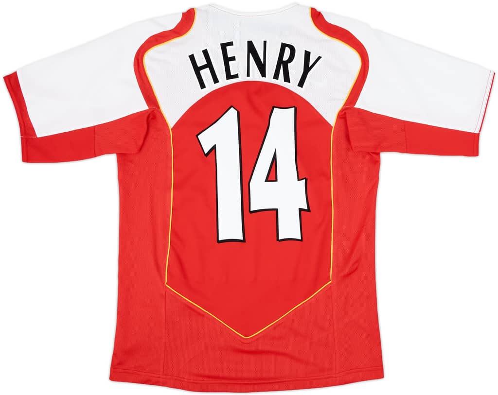 2004-05 Arsenal Home Shirt Henry #14 - 8/10 - (S)