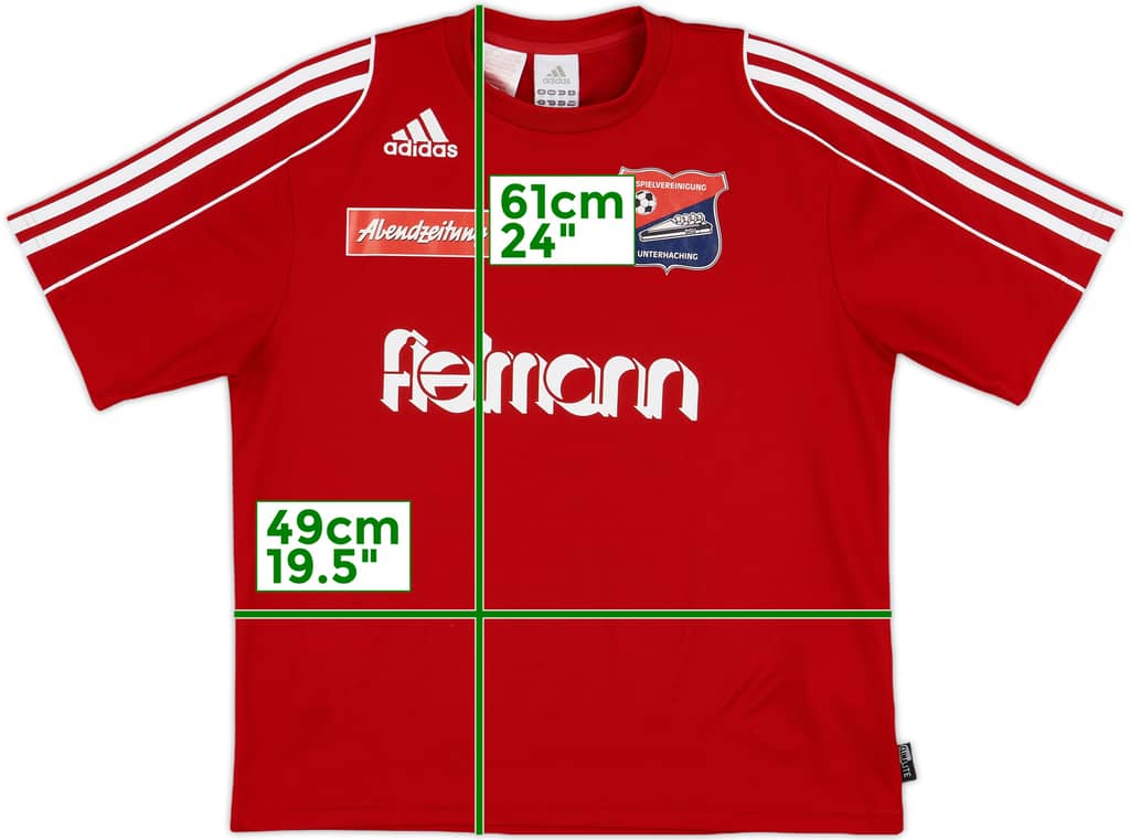 2006-07 Unterhaching Home Shirt - 9/10 - (XS)