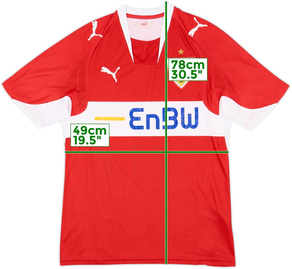 2007-08 Stuttgart Away Shirt - 6/10 - (M)