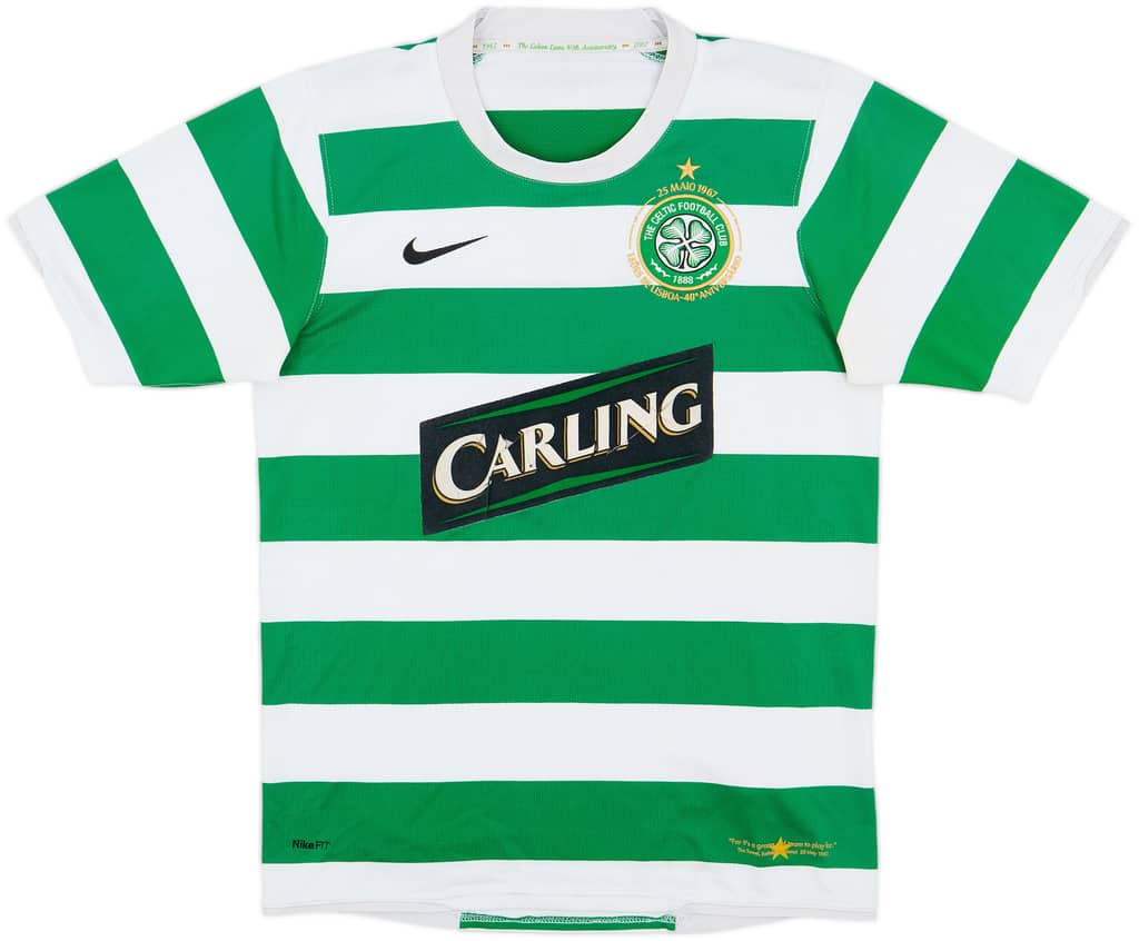 2007-08 Celtic Home Shirt - 4/10 - (S)