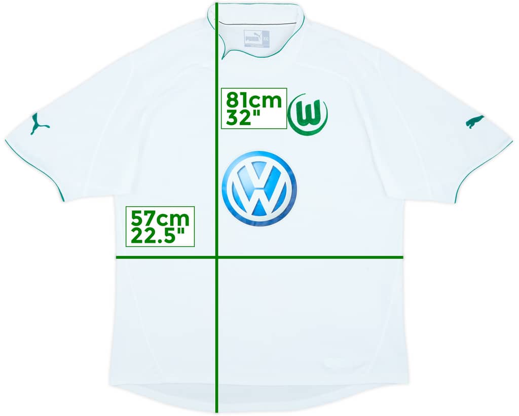 2003-04 Wolfsburg Home Shirt - 8/10 - (XXL)
