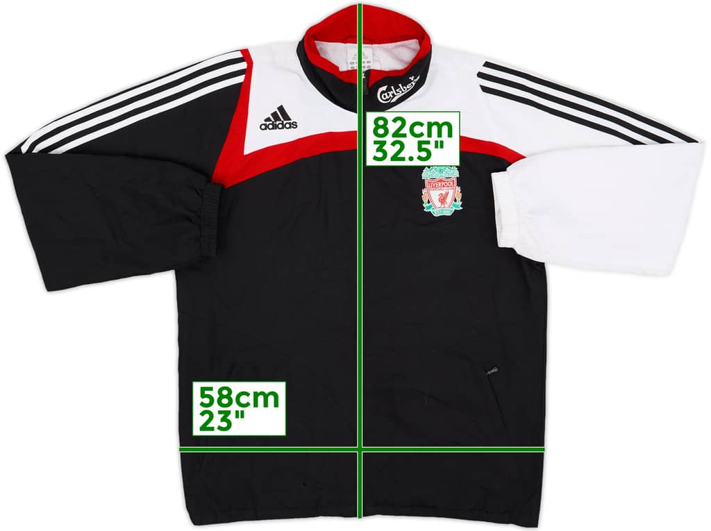 2007-08 Liverpool adidas Track Jacket - 6/10 - (L)