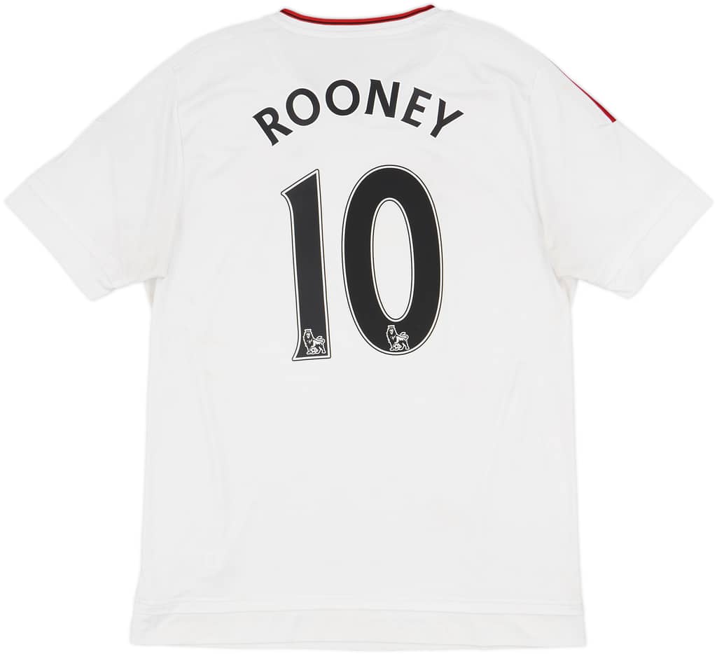 2015-16 Manchester United Away Shirt Rooney #10 - 6/10 - (L)