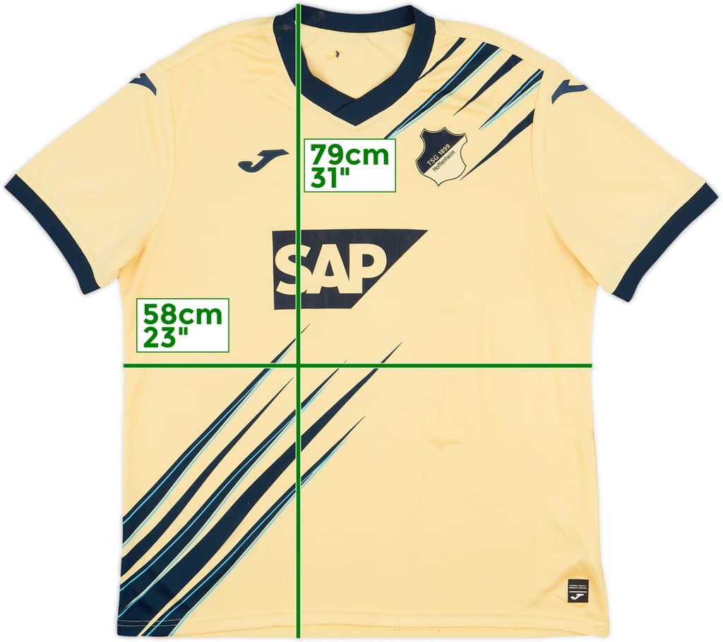 2022-23 Hoffenheim Away Shirt - 7/10 - (XL)
