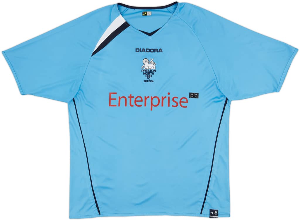 2005-06 Preston North End Away Shirt - 9/10 - (L)