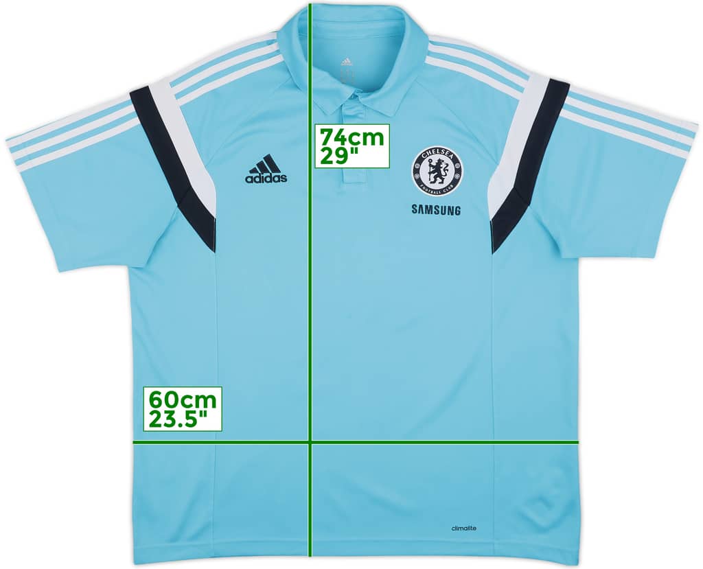 2014-15 Chelsea adidas Polo Shirt - 10/10 - (XL)
