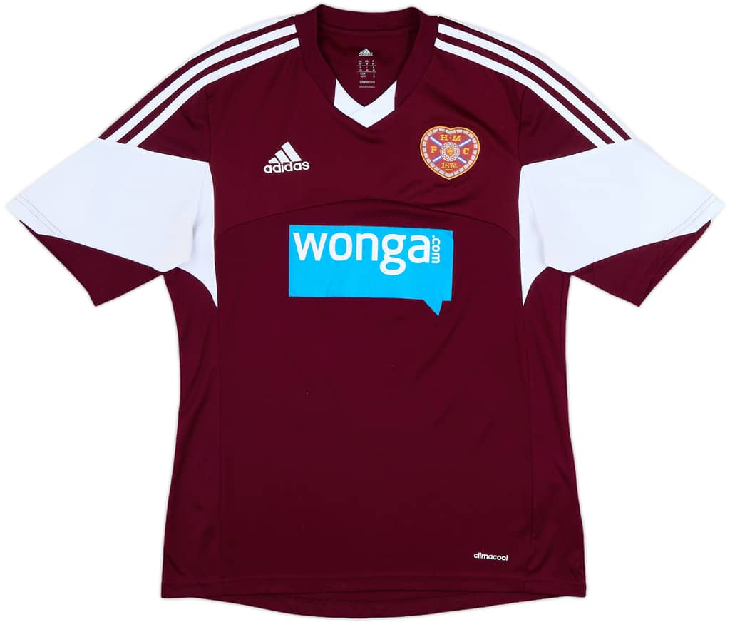 2013-14 Hearts Home Shirt - 6/10 - (M)