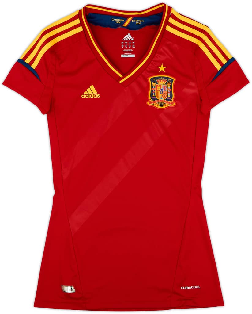 2011-12 Spain Home Shirt - 9/10 - (Women's XS)