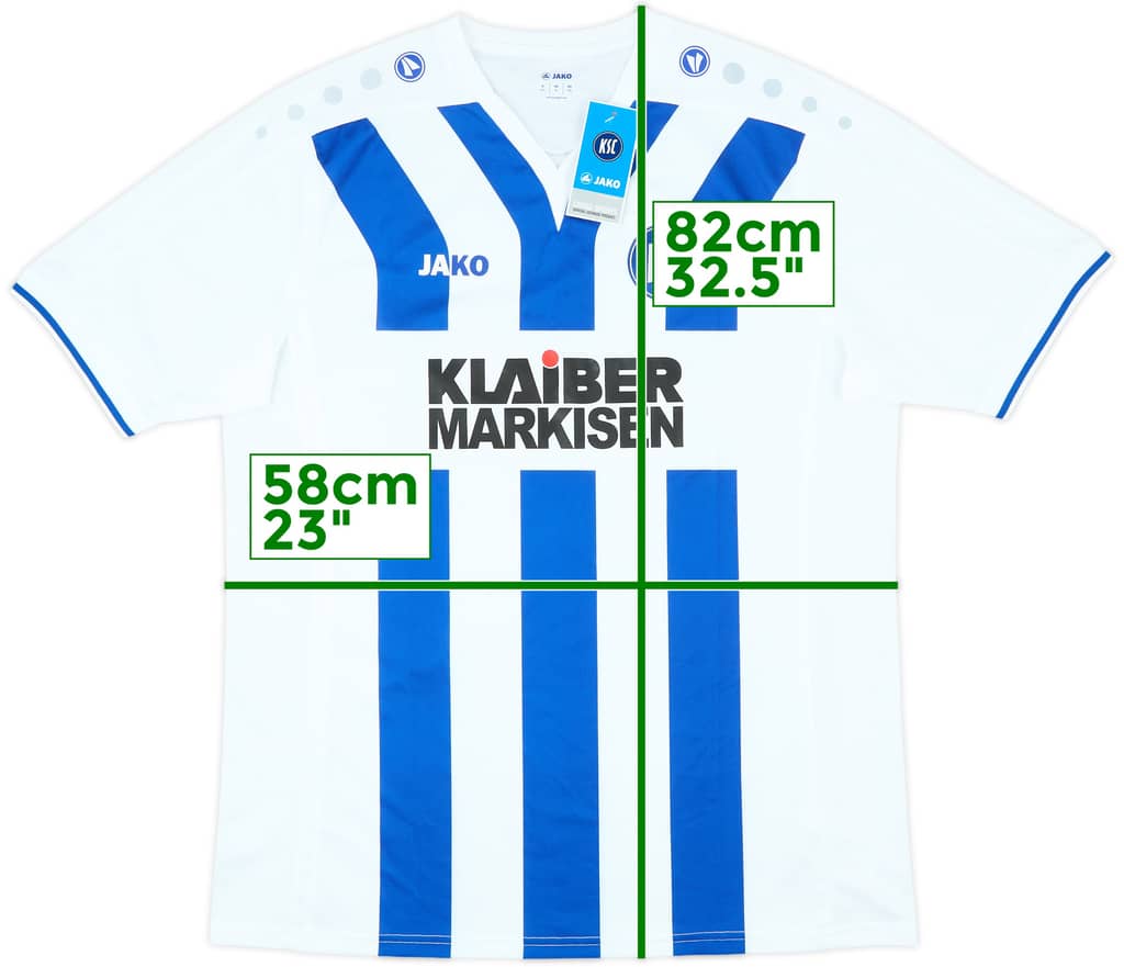 2015-16 Karlsruher Home Shirt (XXL)