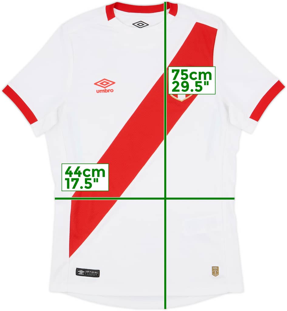 2015 Peru Home Shirt - 8/10 - (S)