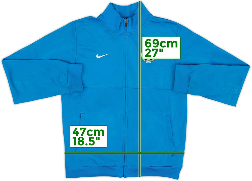 2009-10 Inter Milan Nike Track Jacket - 7/10 - (XL.Boys)
