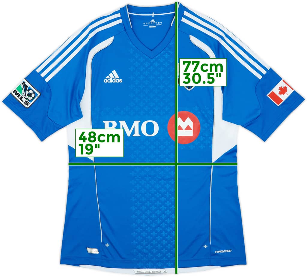 2012 Montreal Impact Home Shirt - 9/10 - (L)