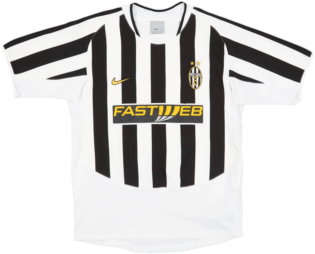 2003-04 Juventus Home Shirt - 6/10 - (XL.Boys)