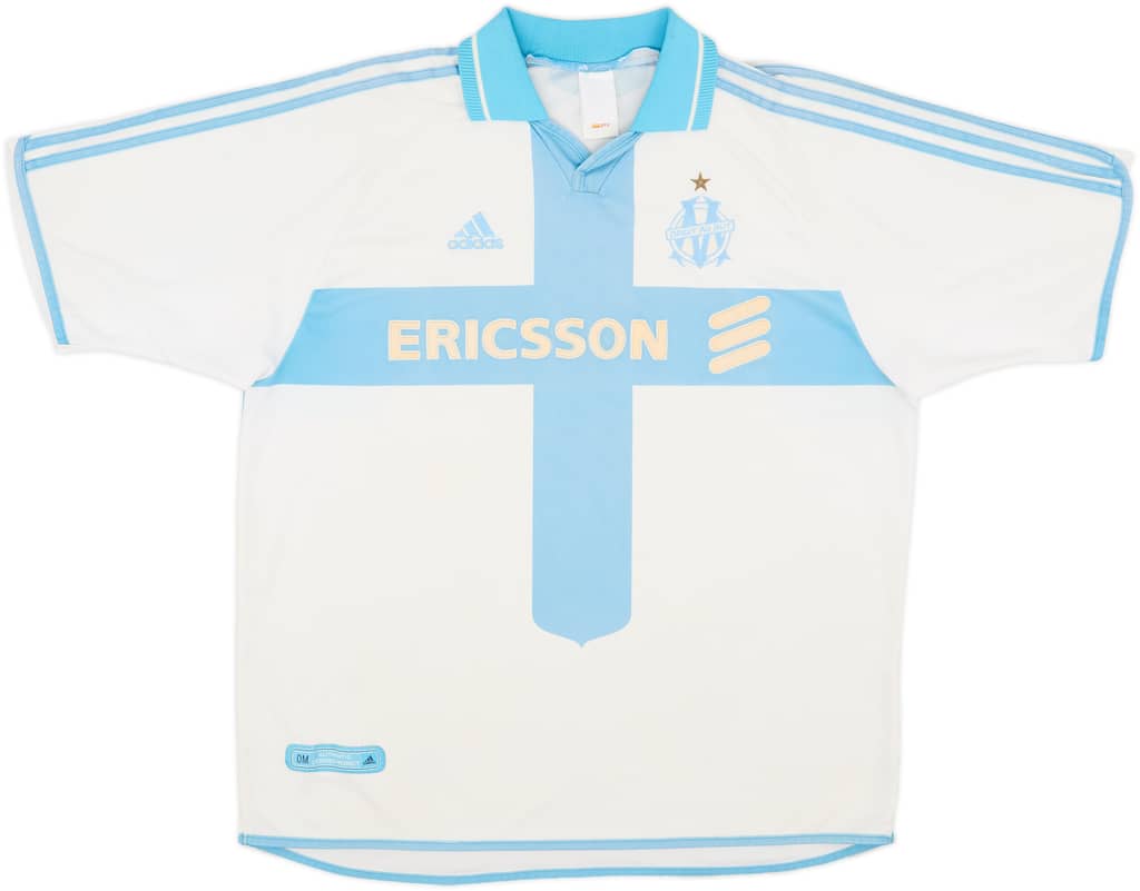 2000-01 Olympique Marseille Home Shirt - 5/10 - (XL)