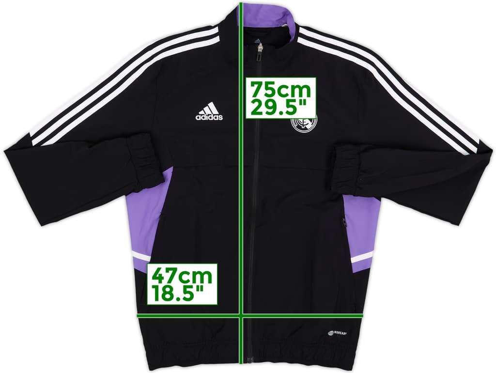 2022-23 Real Madrid adidas Track Jacket - 10/10 - (S)