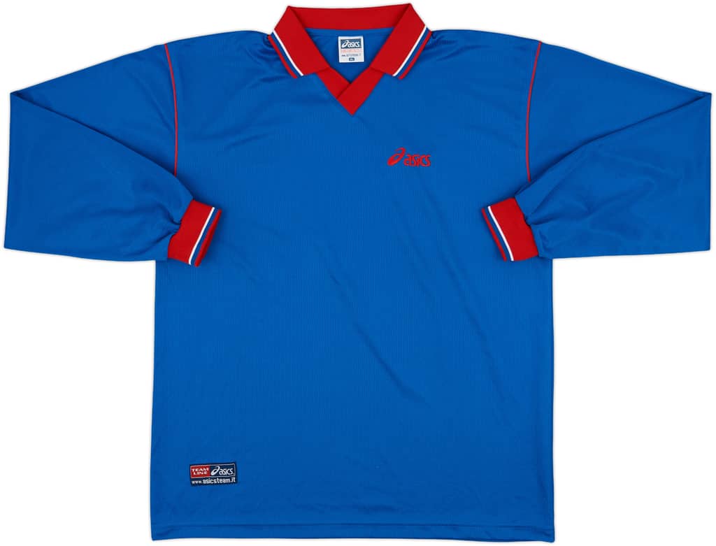 1990s Asics Template L/S Shirt - 9/10 - (XL)