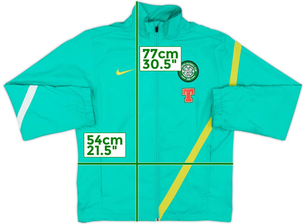 2012-13 Celtic Nike Track Jacket - 7/10 - (S)