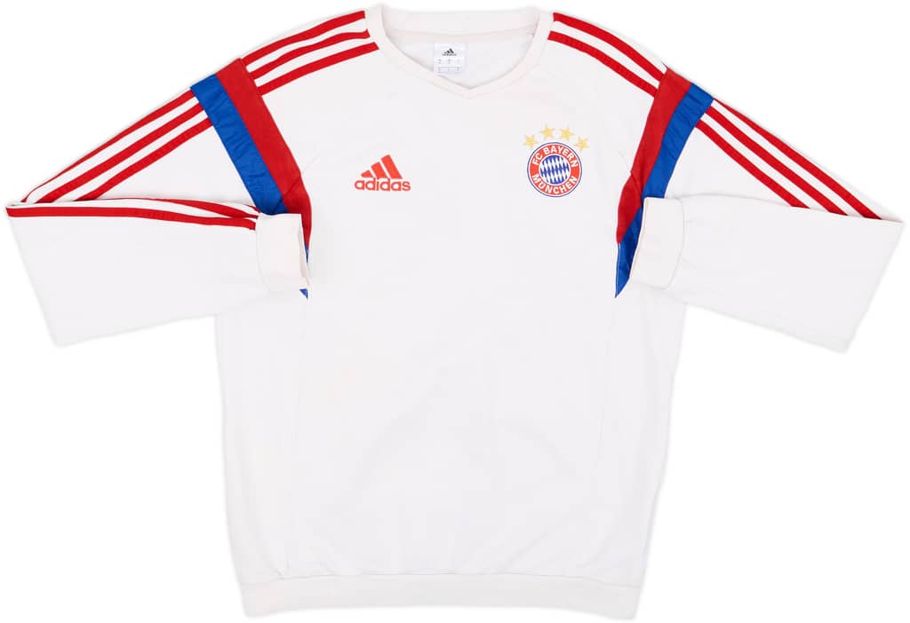 2014-15 Bayern Munich adidas Sweat Top - 5/10 - (S)
