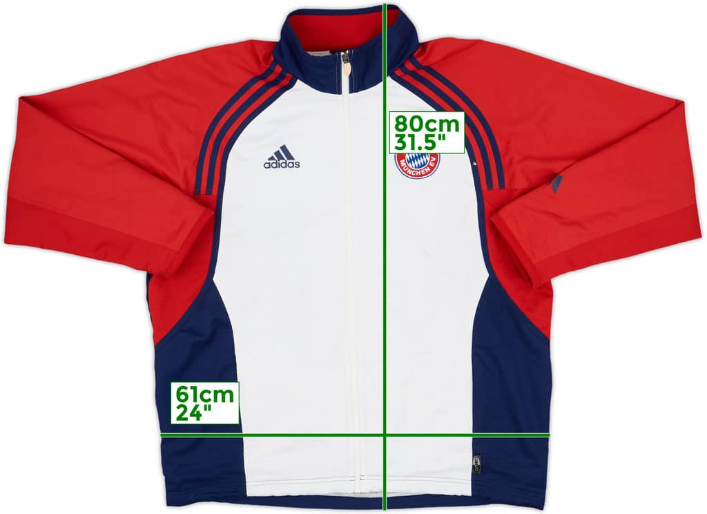 2000-01 Bayern Munich adidas Track Jacket - 7/10 - (L)