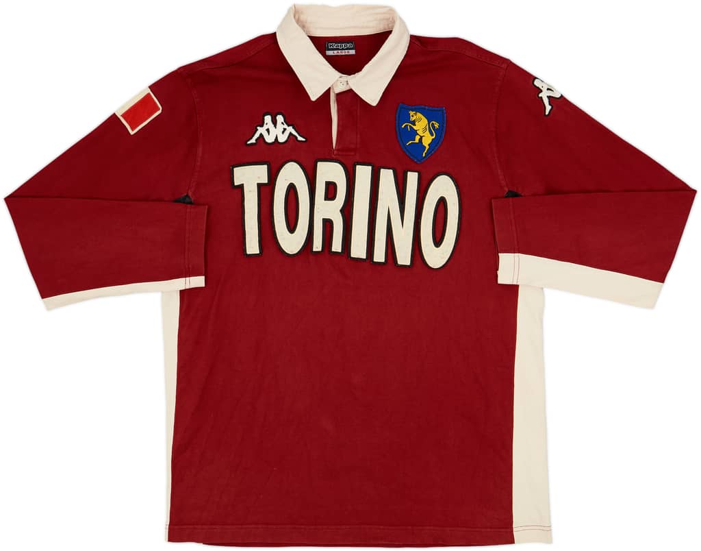 2008-09 Torino Kappa Polo L/S Shirt - 8/10 - (L)