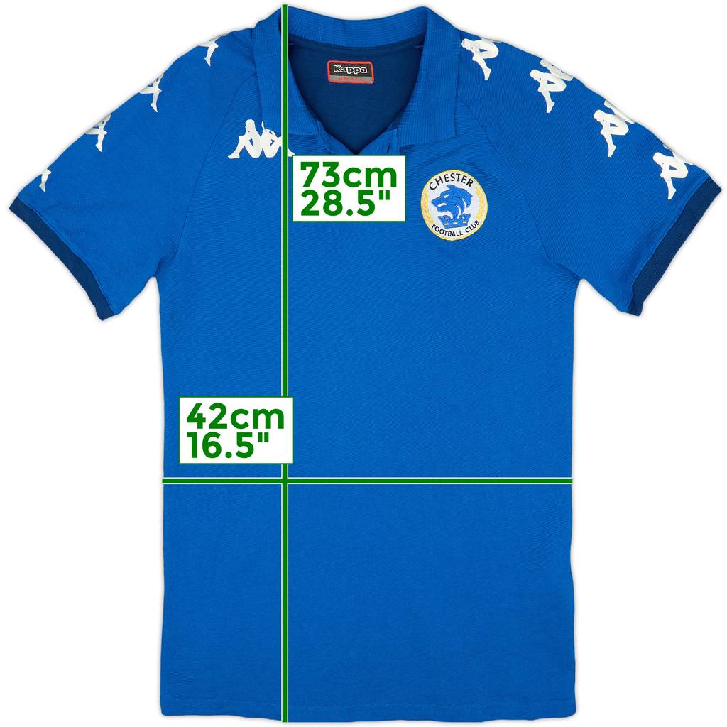 2020-21 Chester FC Kappa Polo Shirt - 9/10 - (S)